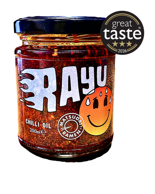 RAYU CHILLI OIL - GREAT TASTE 2026 3-STAR WINNER - Matsudai Ramen