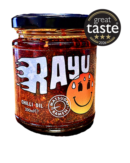 RAYU CHILLI OIL - GREAT TASTE 2026 3-STAR WINNER - Matsudai Ramen