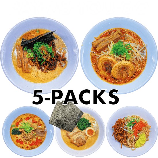 5-PACK RAMEN SUBSCRIPTION (PAY AS YOU GO) - Matsudai Ramen