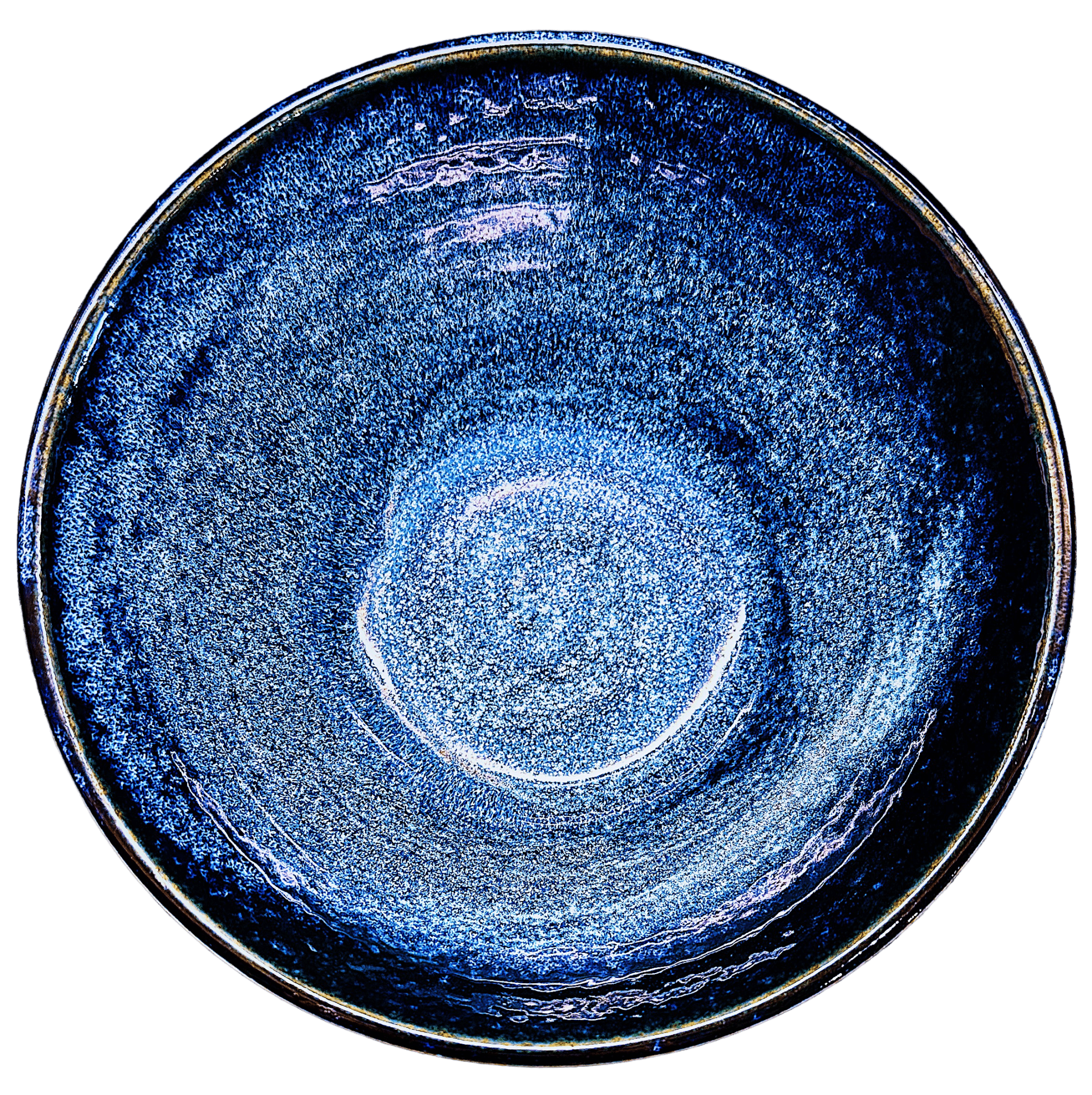 CONICAL BLUE RAMEN BOWL - Matsudai Ramen