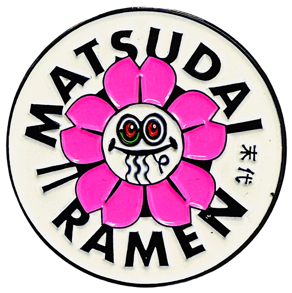 SLURPING CHERRY BLOSSOM PIN (ZUZUZU) - Matsudai Ramen